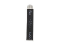 Black 18U Stainless Steel Permanent Makeup Microblading Needles 0.2mm U Blade