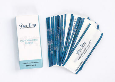 Face Deep Blue Wrap 0.16mm NANO Microblading Needles Flex Blade