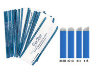 Face Deep Blue Wrap 0.16mm NANO Microblading Needles Flex Blade