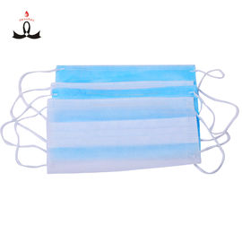 Anti - Static Tattoo Accessories Blue Medical Mouth Mask High Flexibility