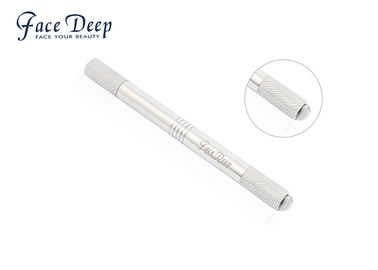 Face Deep Double Heads SS Autoclavable Microblading Pen For Perfect Brows