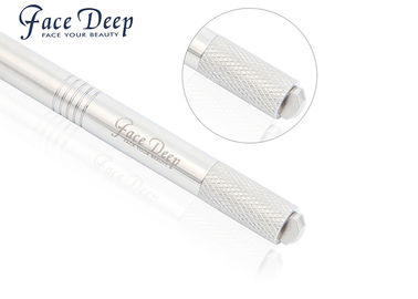 Face Deep Double Heads SS Autoclavable Microblading Pen For Perfect Brows