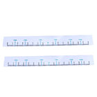 Charming Tattoo Clear Eyebrow Ruler Sticker For Semi Permanent Makeup