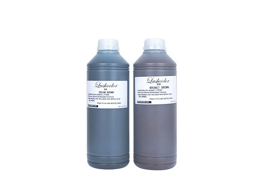 Factory Supply OEM Lushcolor 1000ML Big Tattoo Bottle Pigment Permanent Makeup Ink For Eyebrows Eyelines Lip Scalp