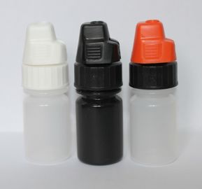 Plastic Empty Transparent Tattoo Ink Bottles 4 / 8 / 12ml For Permanent Pigment