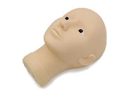 Opened Eyes 3D Rubber Mannequin Head For Cosmetic Makeup Practice