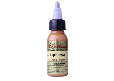 Light Brown Paint Permanent Tattoo Ink Skin Pigment 30 ML / 60 ML / 90 ML