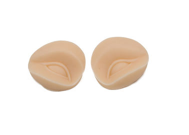 Rubber Training Goods Permanent Makeup Practice Skin For Eyes , Lips