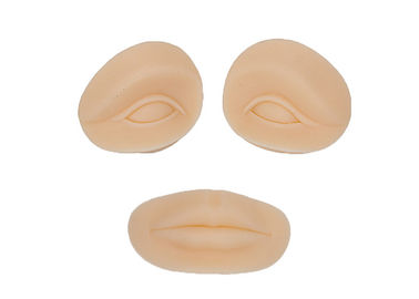 Rubber Training Goods Permanent Makeup Practice Skin For Eyes , Lips