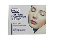 PCD 12 PCS Packed Pain Away Anesthetic Eyebrow Patch For Eyebrows