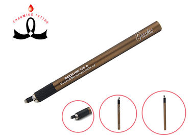 Permanent Makeup Tools And Equipment , Metal Manual Eyebrow Tattoo Pen