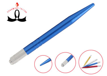 Colorful Permanent Professional Makeup Tools Tattoo Eyebrow Pen 12.0 cm