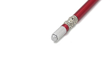 Red Mini Metal Permanent Eyebrow Makeup Tools Cosmetic Manual Pen