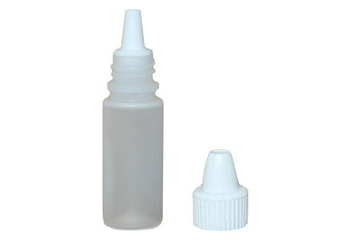 White Twist Top 8 / 12 ML Plastic Squeeze Tattoo Ink Bottles With Brush