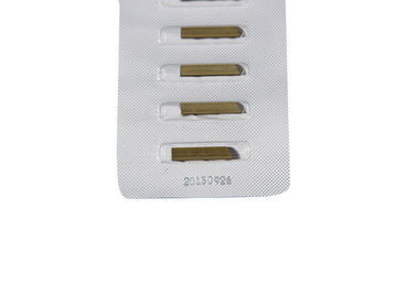 3D Hair Strokes Permanent Eyebrow Tools Tattoo Needle Gold Blade CE