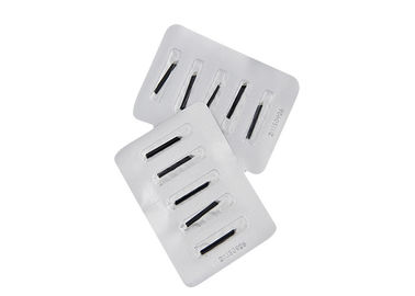 Stainless Steel Microblading Blade Embroidery Pens Needle 7 Pin Black