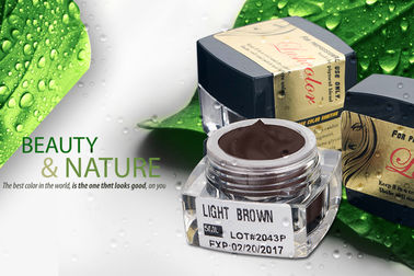 Light Brown Permanent Cosmetics for Microblading Cream Pigment Eyebrow Pure Plant