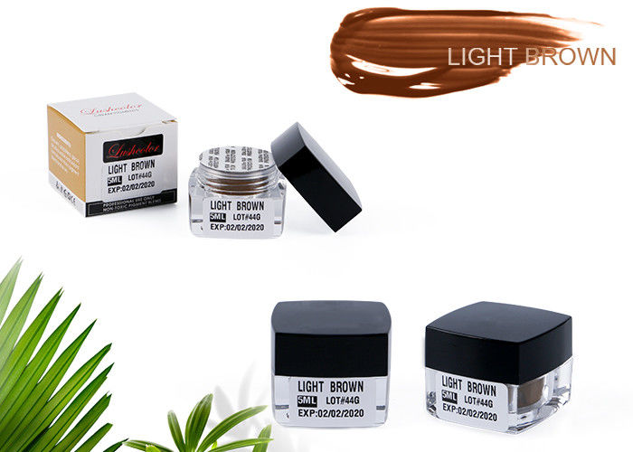Safety Plant Tattoo Pigment Light Brown Eyebrow Permanent Makeup Ink Colors