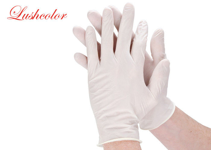 Permanent Makeup Tool Skin Color Rubber Disposable Latex Gloves