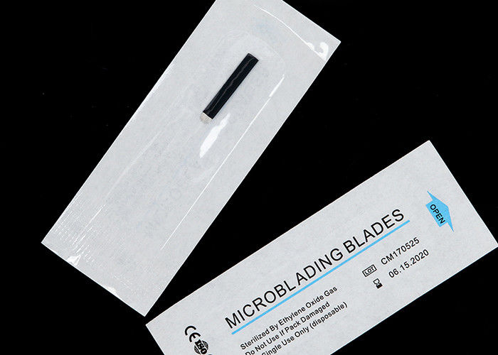 0.18mm 14U Blades Microblading Needles Plastic And Stainless Steel Material