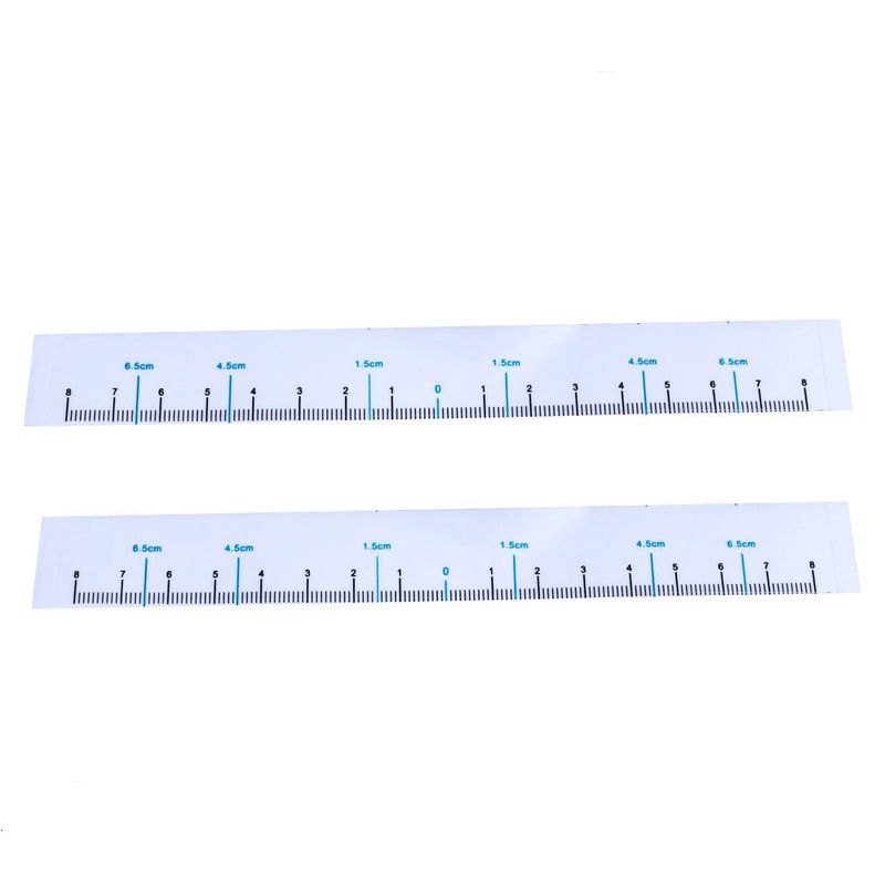 Charming Tattoo Clear Eyebrow Ruler Sticker For Semi Permanent Makeup