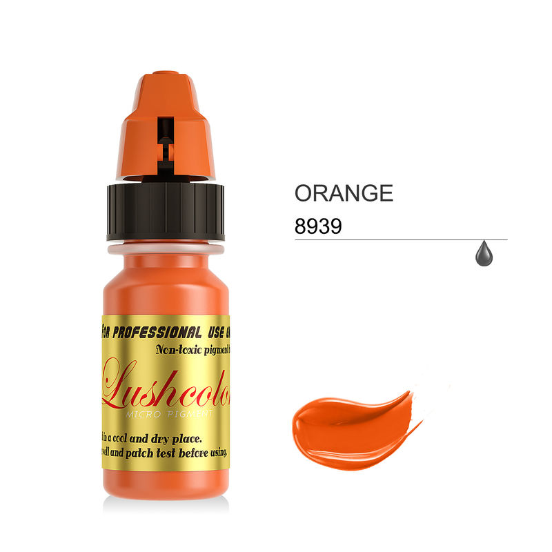 Lushcolor OEM Orange Permanent Makeup Pigments For Lip